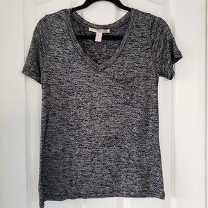 XXI V neck top w/short sleeves & pocket Size XSmall